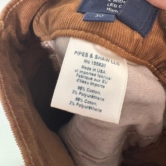 Veronica Beard Pants Womens 30 Corduroy Crosbie High Rise Straight Leg Crop USA - Picture 6 of 8